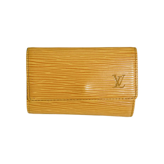 ルイヴィトン LOUIS VUITTON キーケース
 6本用キーケース エピ ミュルティクレ6 エピレザー M63819 タッシリイエロー LV
 【SS】
 【中古】