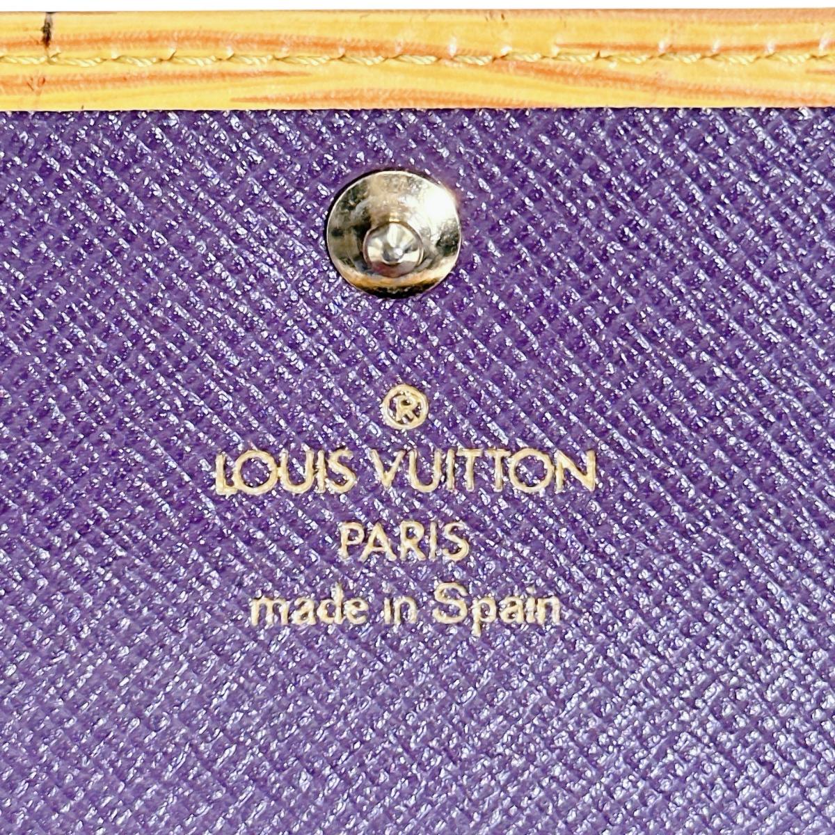ルイヴィトン LOUIS VUITTON キーケース
 6本用キーケース エピ ミュルティクレ6 エピレザー M63819 タッシリイエロー LV
 【SS】
 【中古】