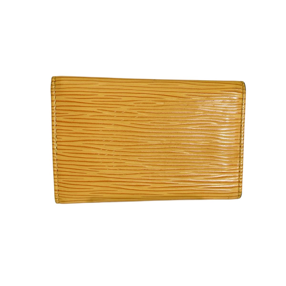ルイヴィトン LOUIS VUITTON キーケース
 6本用キーケース エピ ミュルティクレ6 エピレザー M63819 タッシリイエロー LV
 【SS】
 【中古】