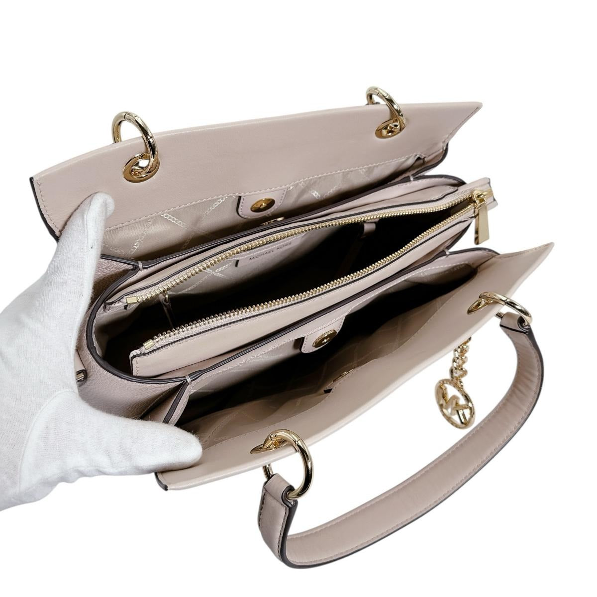 マイケルコース Michael Kors ハンドバッグ
 2WAYバッグ ショルダーバッグ レザー 30F1GUSS2L ピンク 【SS】
 【中古】