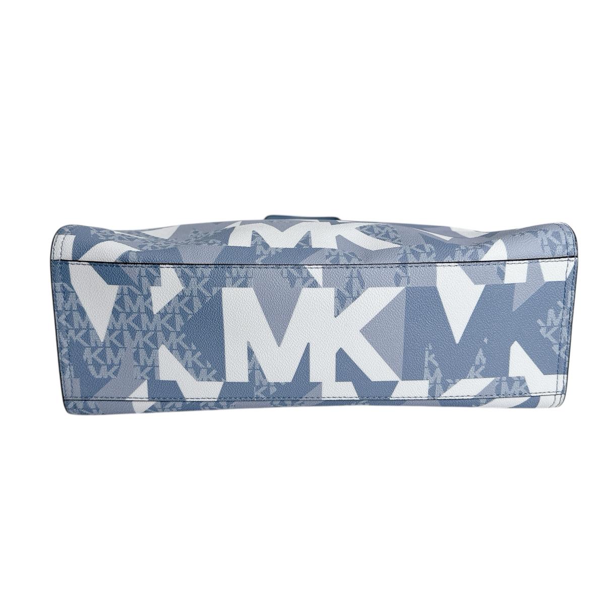 マイケルコース Michael Kors トートバッグ
 2WAYバッグ ケンリー ショルダーバッグ レザー 35H1GY9T3T ブルー 【SS】
 【中古】