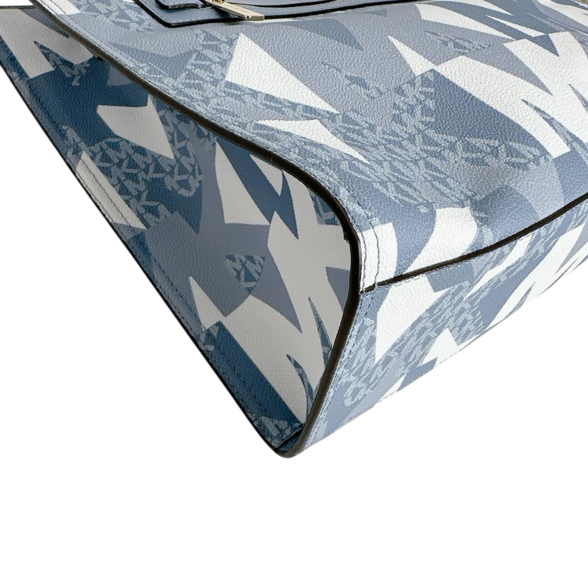 マイケルコース Michael Kors トートバッグ
 2WAYバッグ ケンリー ショルダーバッグ レザー 35H1GY9T3T ブルー 【SS】
 【中古】