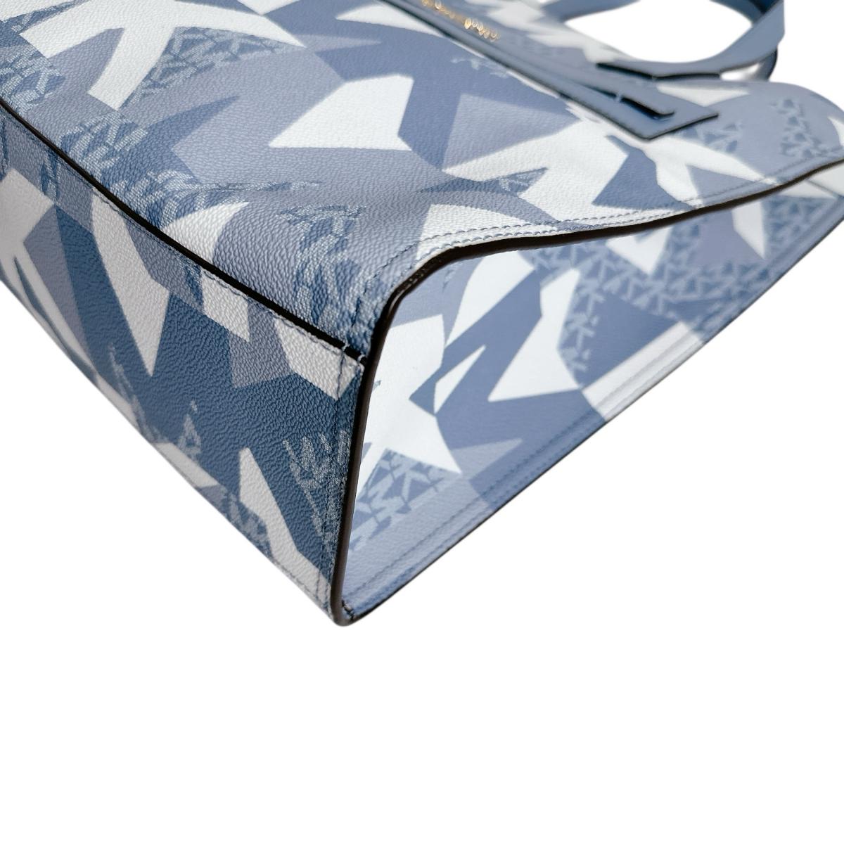 マイケルコース Michael Kors トートバッグ
 2WAYバッグ ケンリー ショルダーバッグ レザー 35H1GY9T3T ブルー 【SS】
 【中古】