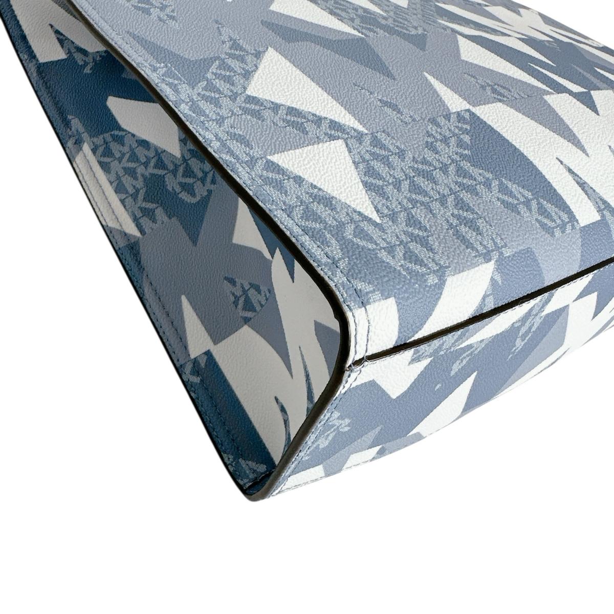 マイケルコース Michael Kors トートバッグ
 2WAYバッグ ケンリー ショルダーバッグ レザー 35H1GY9T3T ブルー 【SS】
 【中古】