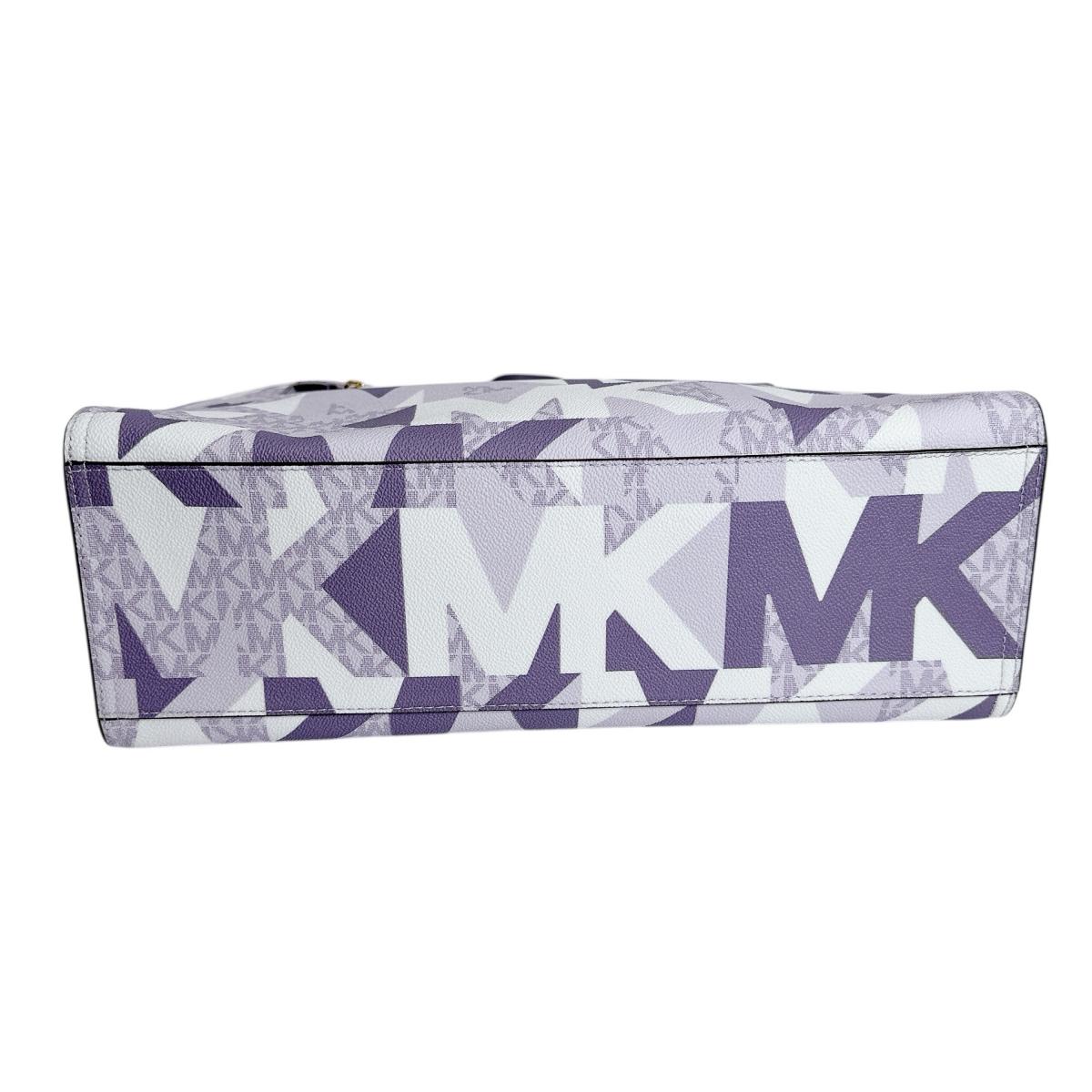 マイケルコース Michael Kors トートバッグ
 2WAYバッグ ケンリー ショルダーバッグ レザー 35H1GY9T3T パープル 【中古】