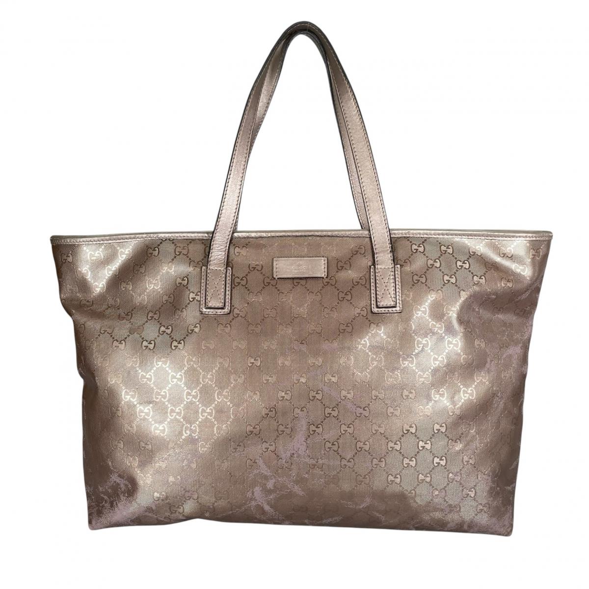 グッチ GUCCI ハンドバッグ
 トートバッグ GGインプリメ ジョイ インプリメ 211120 ゴールド 【SS】
 【中古】