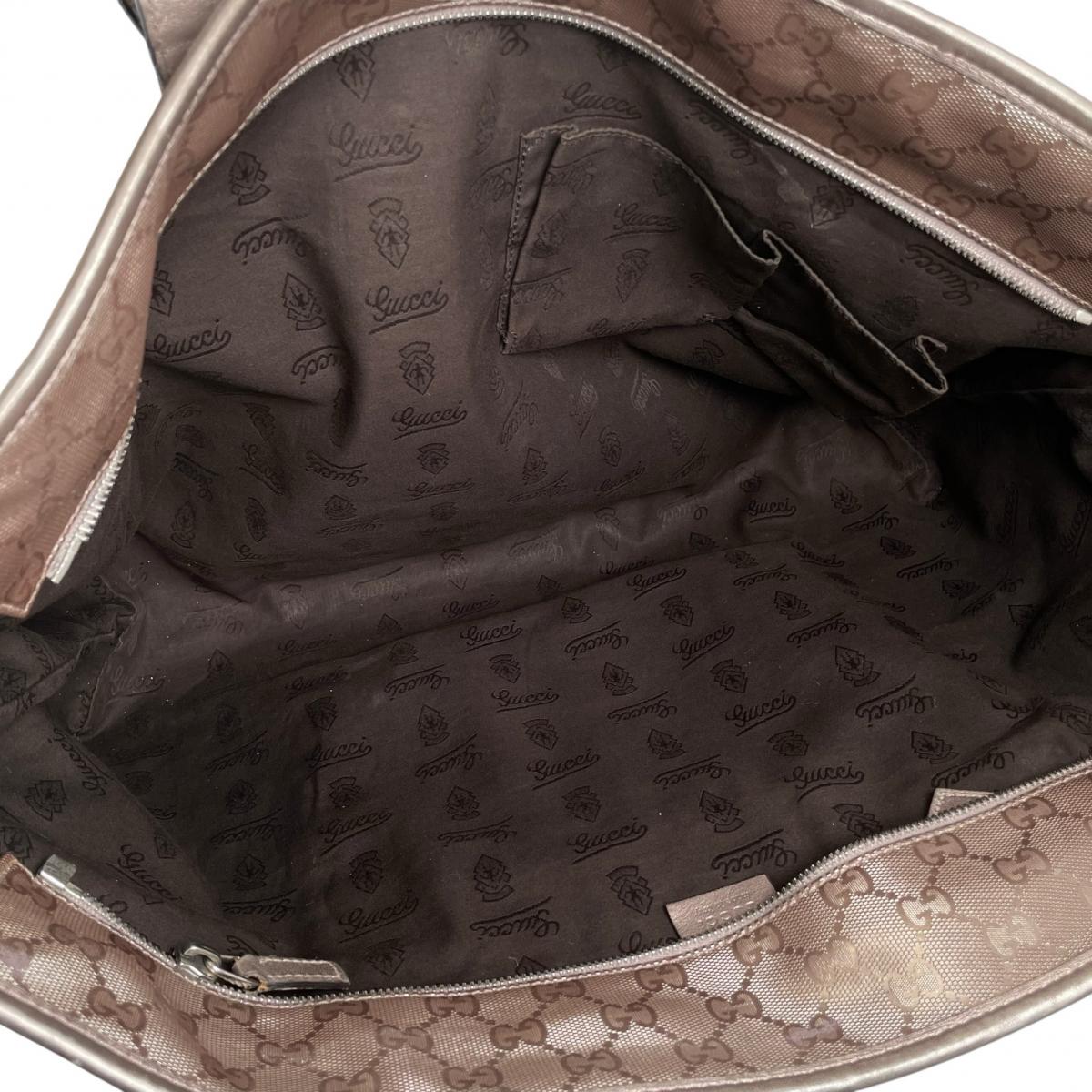 グッチ GUCCI ハンドバッグ
 トートバッグ GGインプリメ ジョイ インプリメ 211120 ゴールド 【SS】
 【中古】