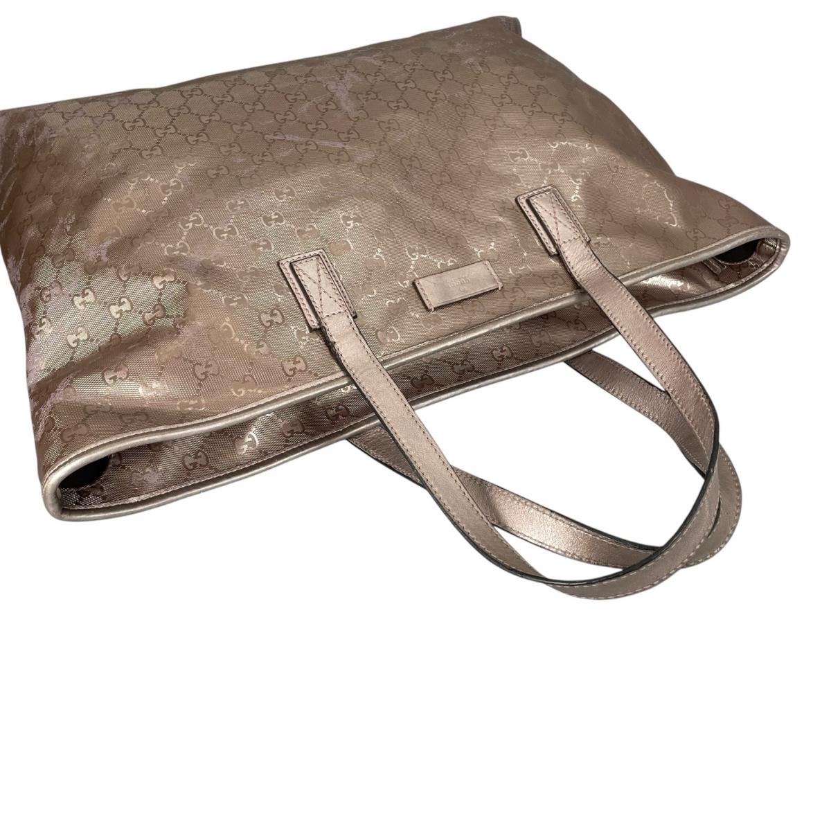 グッチ GUCCI ハンドバッグ
 トートバッグ GGインプリメ ジョイ インプリメ 211120 ゴールド 【SS】
 【中古】