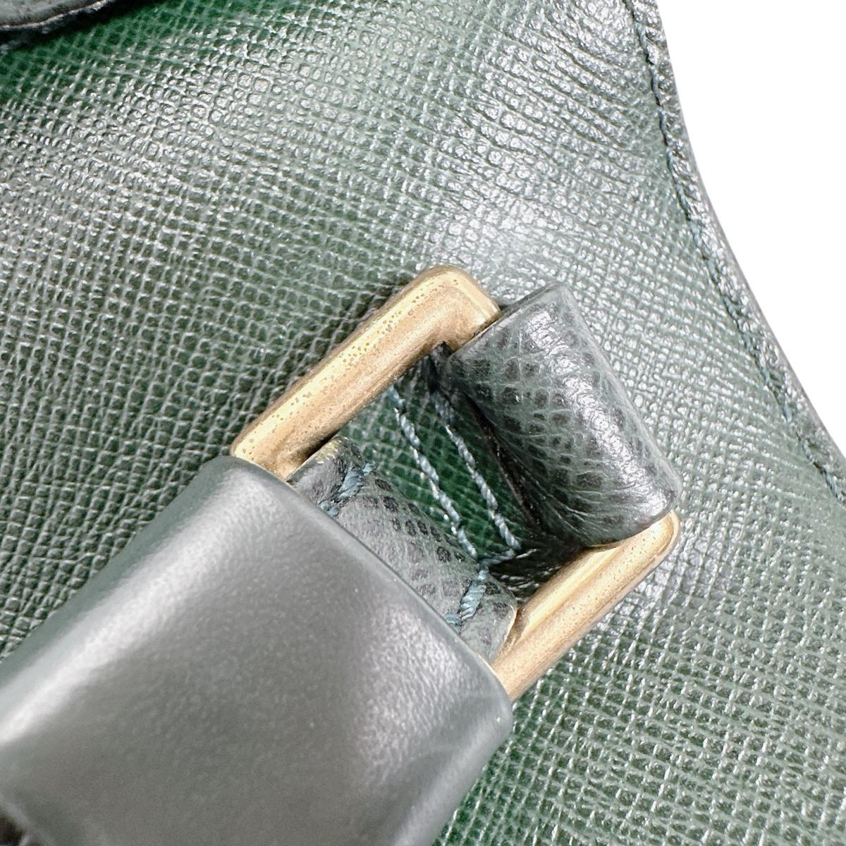 ルイヴィトン LOUIS VUITTON セカンドバッグ
 セカンドバッグ タイガ エピセア ポシェットクラド タイガ M30194 グリーン LV
 【SS】
 【中古】