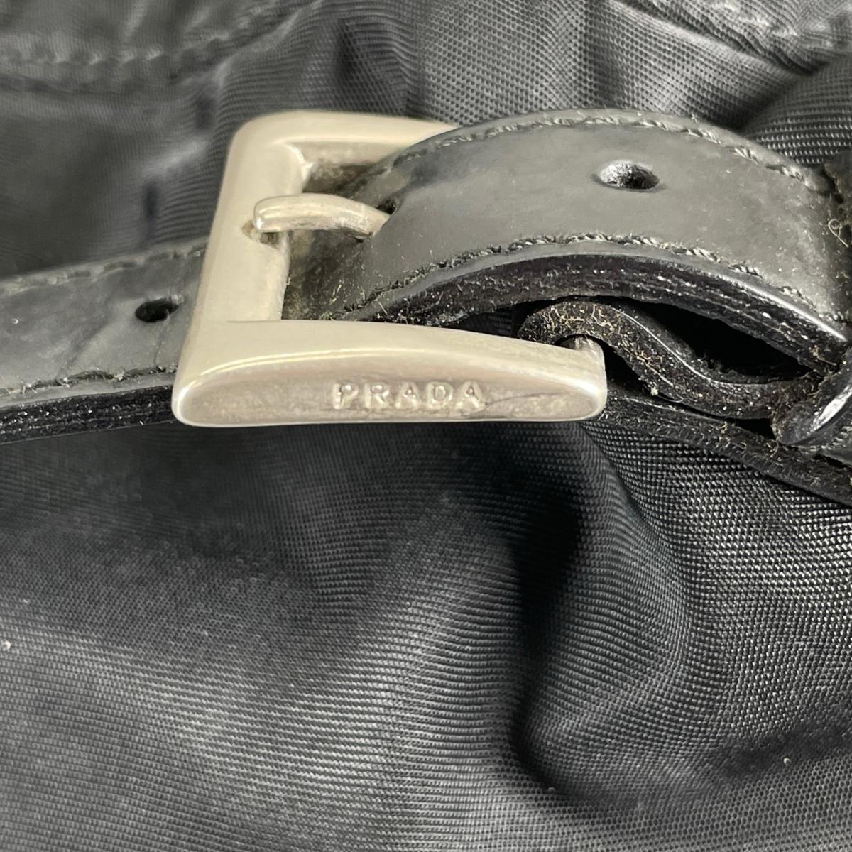 プラダ PRADA リュック・デイパック
 ナイロン バックパック リュック ナイロン B4650F ブラック 【SS】
 【中古】