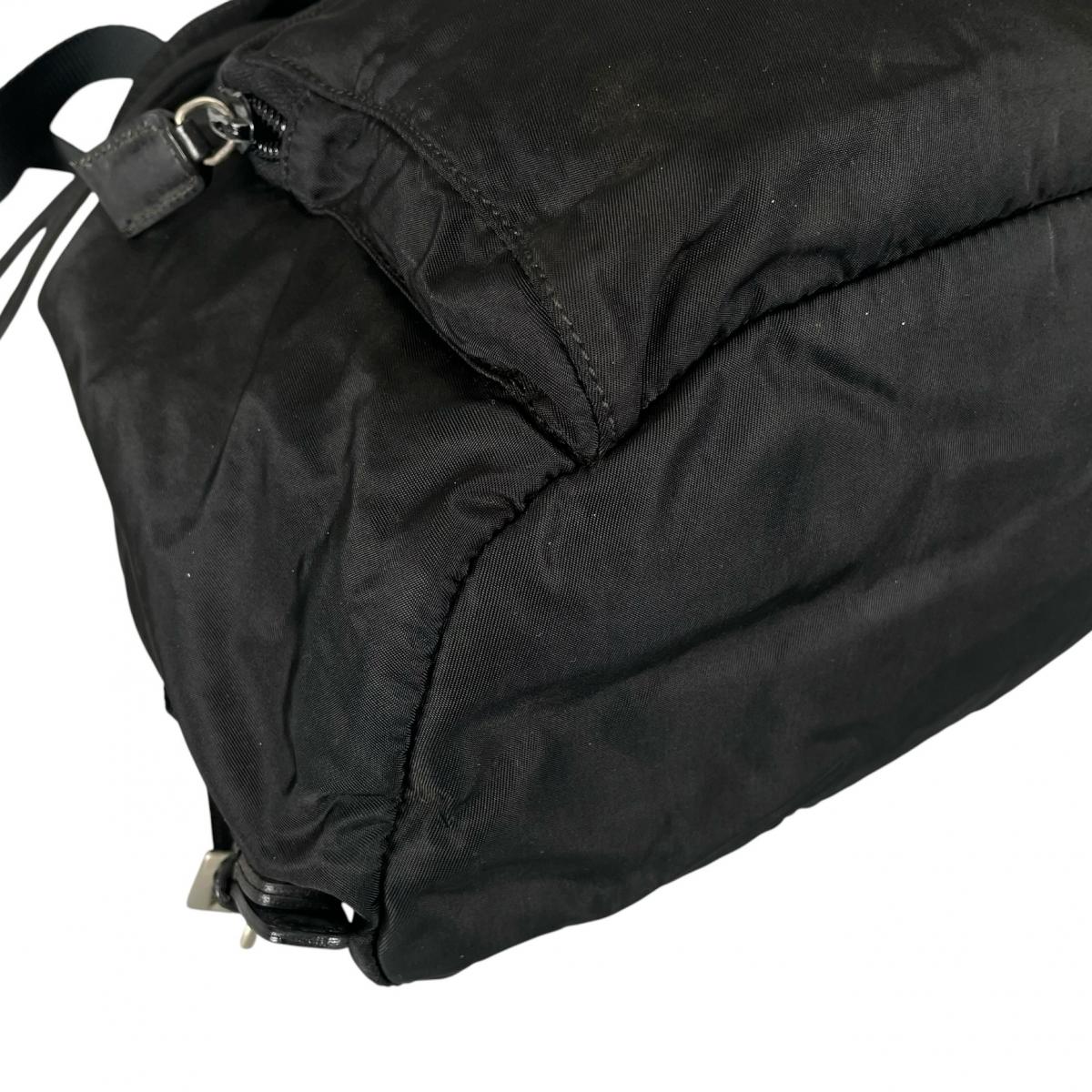 プラダ PRADA リュック・デイパック
 ナイロン バックパック リュック ナイロン B4650F ブラック 【SS】
 【中古】