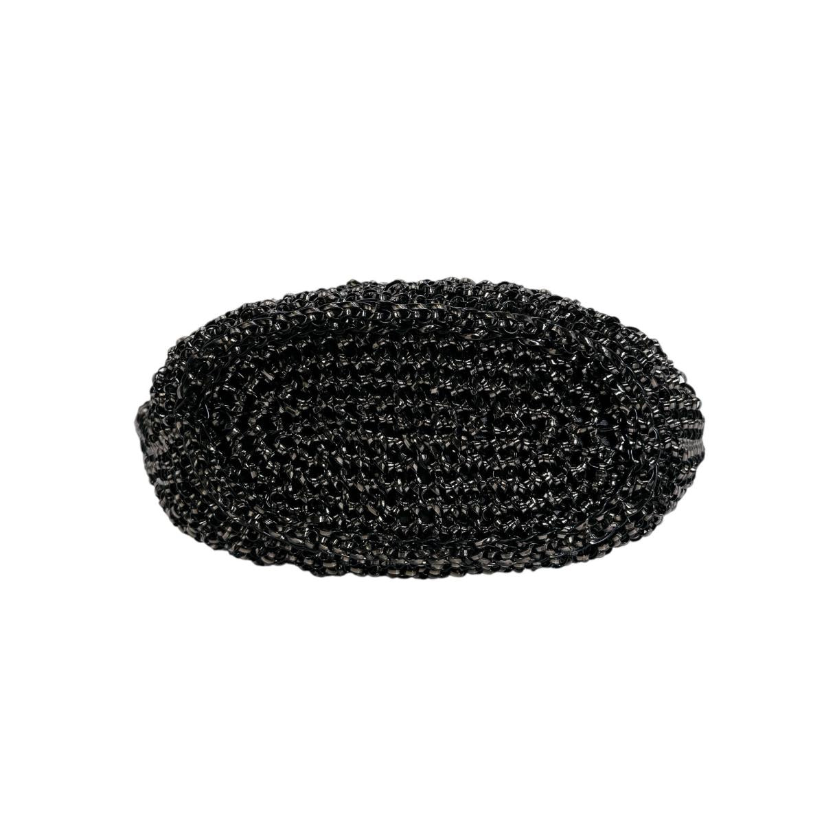 アンテプリマ ANTEPRIMA ハンドバッグ
 ワイヤーバッグ パーティー 結婚式 ワイヤー ブラック 【SS】
 【中古】