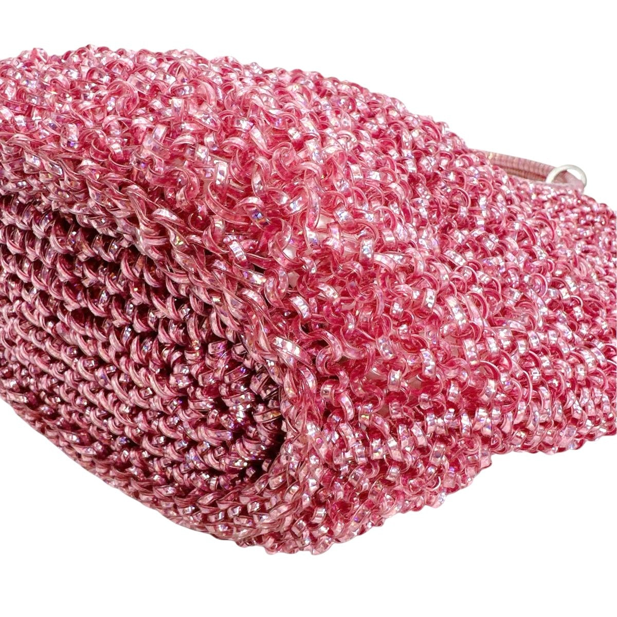 アンテプリマ ANTEPRIMA ハンドバッグ
 ワイヤーバッグ パーティー 結婚式 ワイヤー ピンク 【SS】
 【中古】