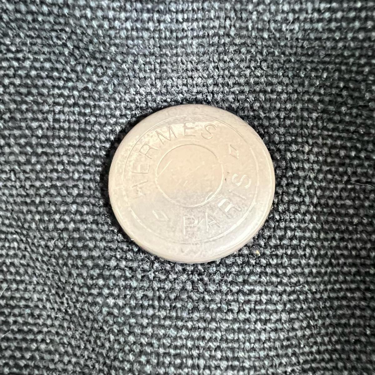 エルメス HERMES トートバッグ
 ハンドバッグ キャンバス フールトゥPM キャンバス ブラック 【SS】
 【中古】