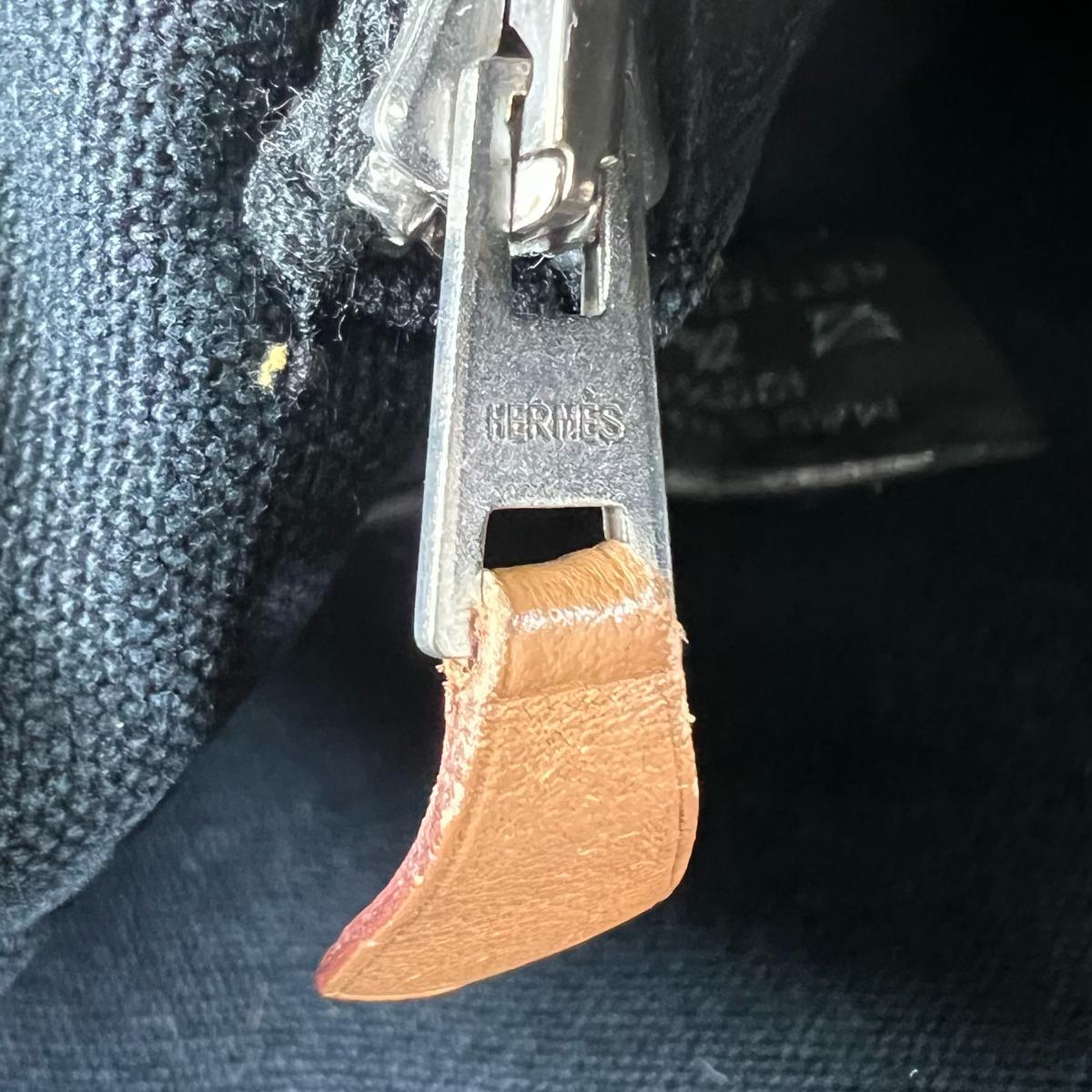 エルメス HERMES トートバッグ
 ハンドバッグ キャンバス フールトゥPM キャンバス ブラック 【SS】
 【中古】