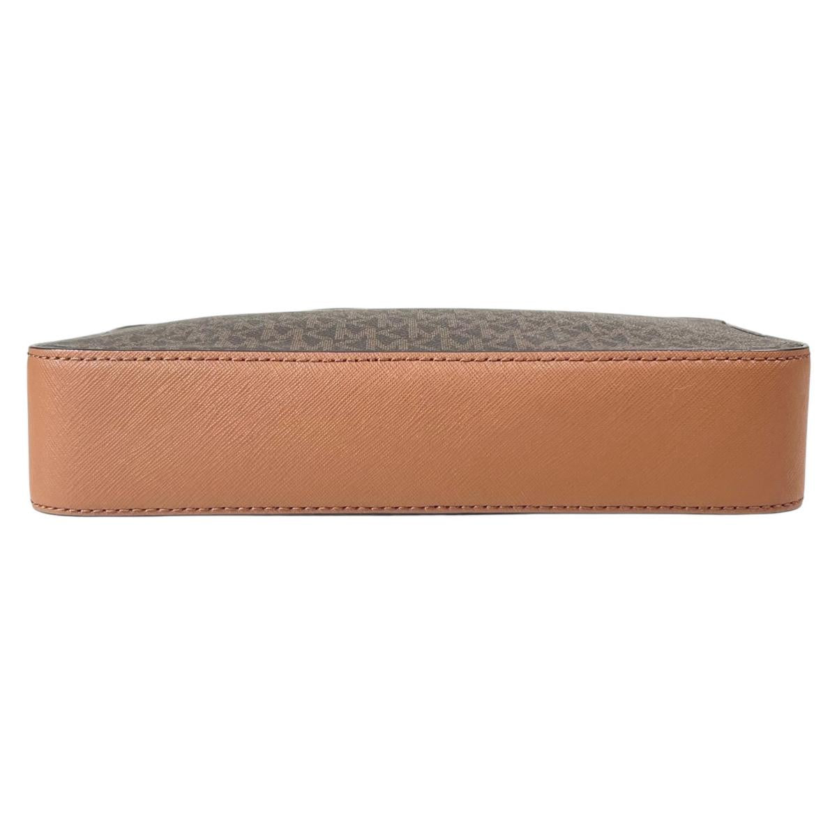 マイケルコース Michael Kors ショルダーバッグ
 チェーンバッグ Jet Set Travel Medium レザー 35F8GTTC3B ブラウン 【SS】
 【中古】