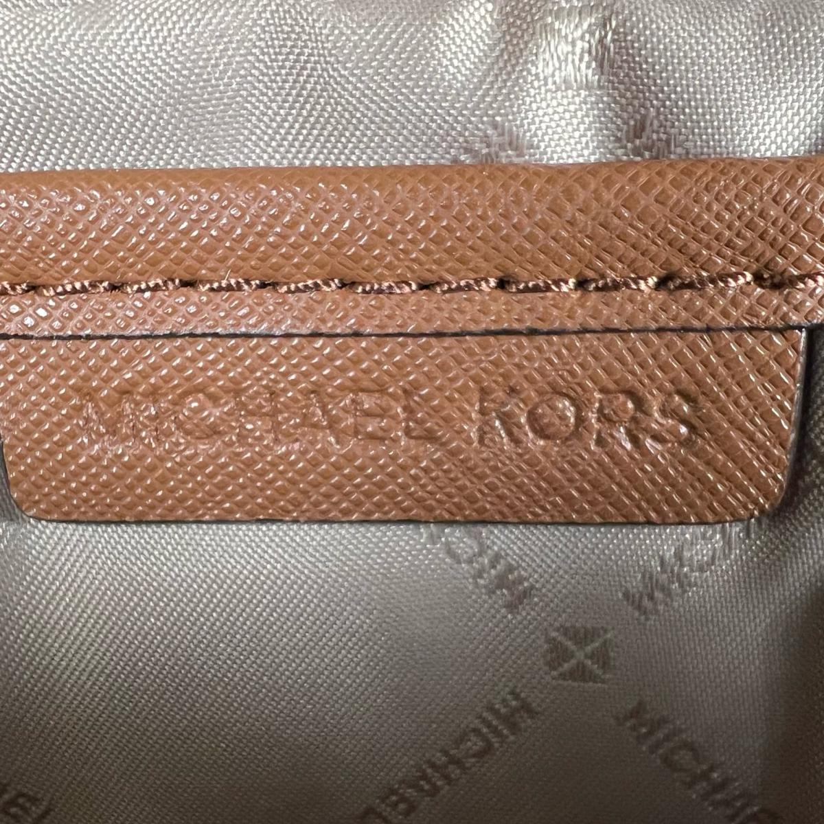 マイケルコース Michael Kors ショルダーバッグ
 チェーンバッグ Jet Set Travel Medium レザー 55H3RBN ブラウン 【SS】
 【中古】