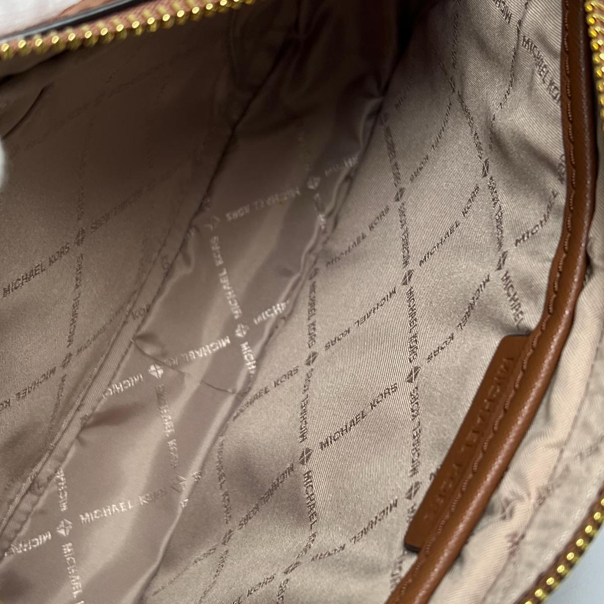 マイケルコース Michael Kors ショルダーバッグ
 チェーンバッグ Jet Set Travel Medium レザー 55H3RBN ブラウン 【SS】
 【中古】