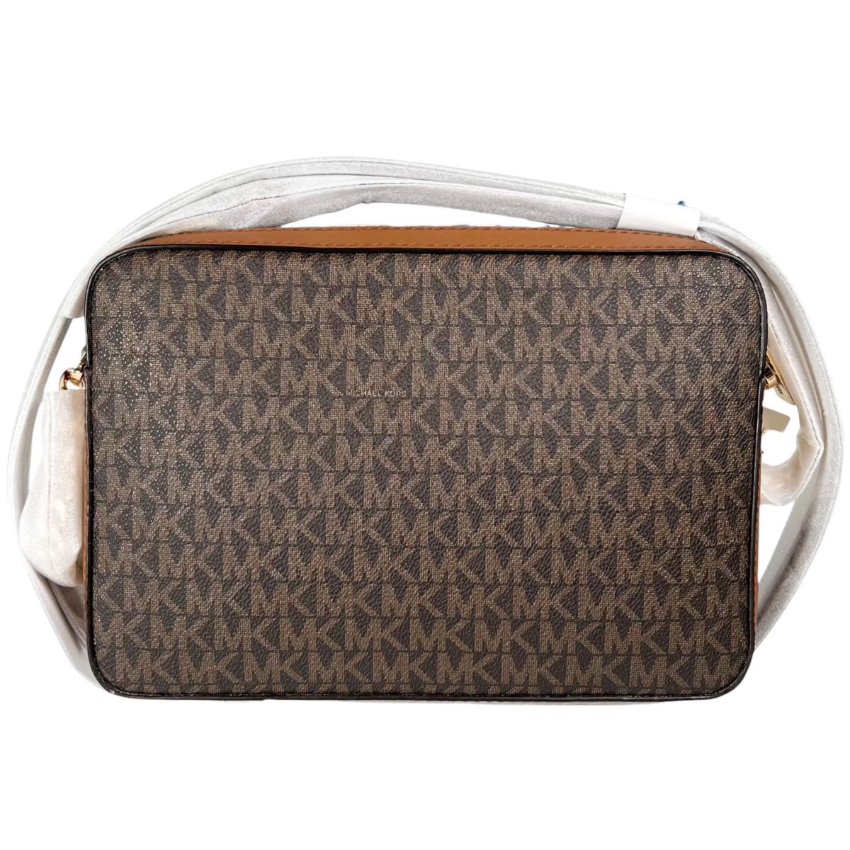 マイケルコース Michael Kors ショルダーバッグ
 チェーンバッグ Jet Set Travel Medium レザー 55H3RBN ブラウン 【SS】
 【中古】