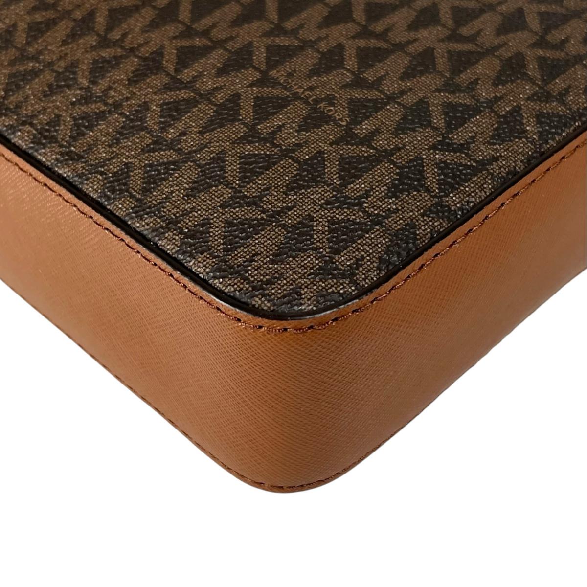 マイケルコース Michael Kors ショルダーバッグ
 チェーンバッグ Jet Set Travel Medium レザー 55H3RBN ブラウン 【SS】
 【中古】