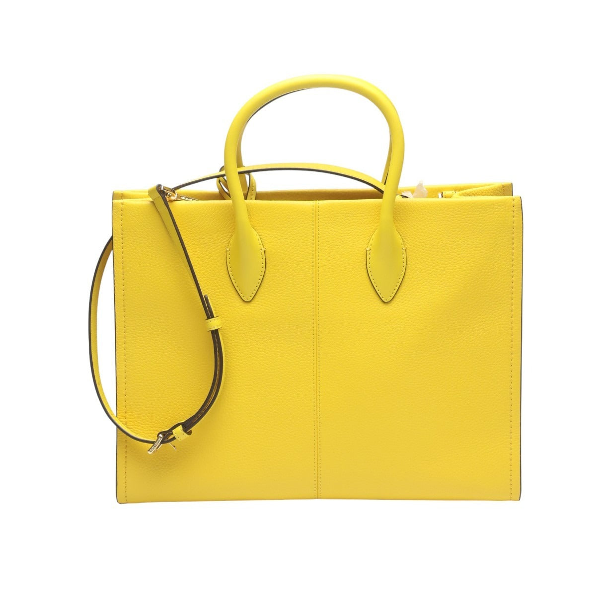 マイケルコース Michael Kors ハンドバッグ
 2WAYバッグ ショルダーバッグ 牛革 イエロー 【中古】