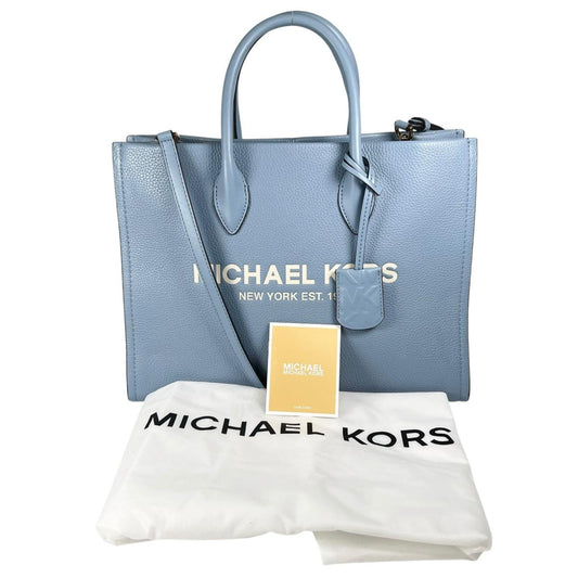 マイケルコース Michael Kors ハンドバッグ
 2WAYバッグ ショルダーバッグ 牛革 35S2G7ZT7L ライトブルー 【中古】