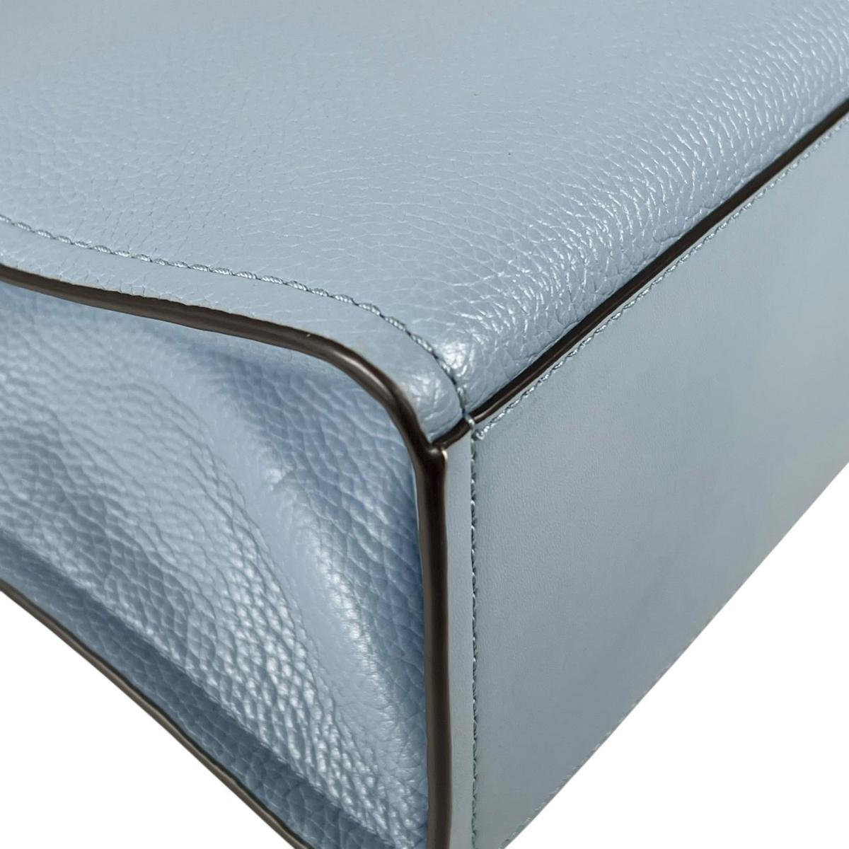 マイケルコース Michael Kors ハンドバッグ
 2WAYバッグ ショルダーバッグ 牛革 35S2G7ZT7L ライトブルー 【中古】