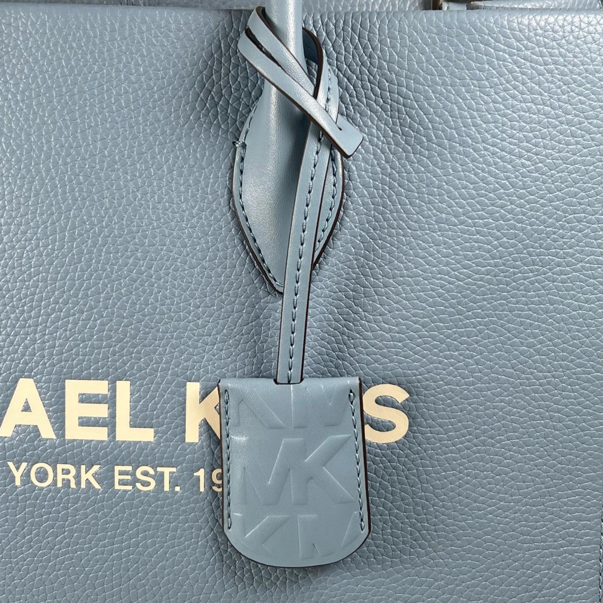 マイケルコース Michael Kors ハンドバッグ
 2WAYバッグ ショルダーバッグ 牛革 35S2G7ZT7L ライトブルー 【中古】