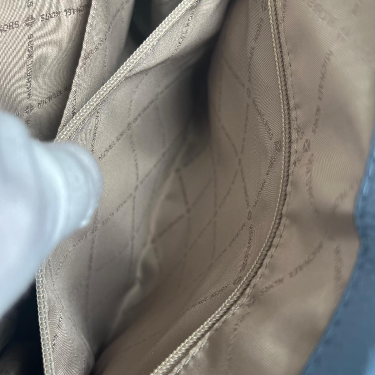 マイケルコース Michael Kors ハンドバッグ
 2WAYバッグ ショルダーバッグ 牛革 35S2G7ZT7L ライトブルー 【中古】