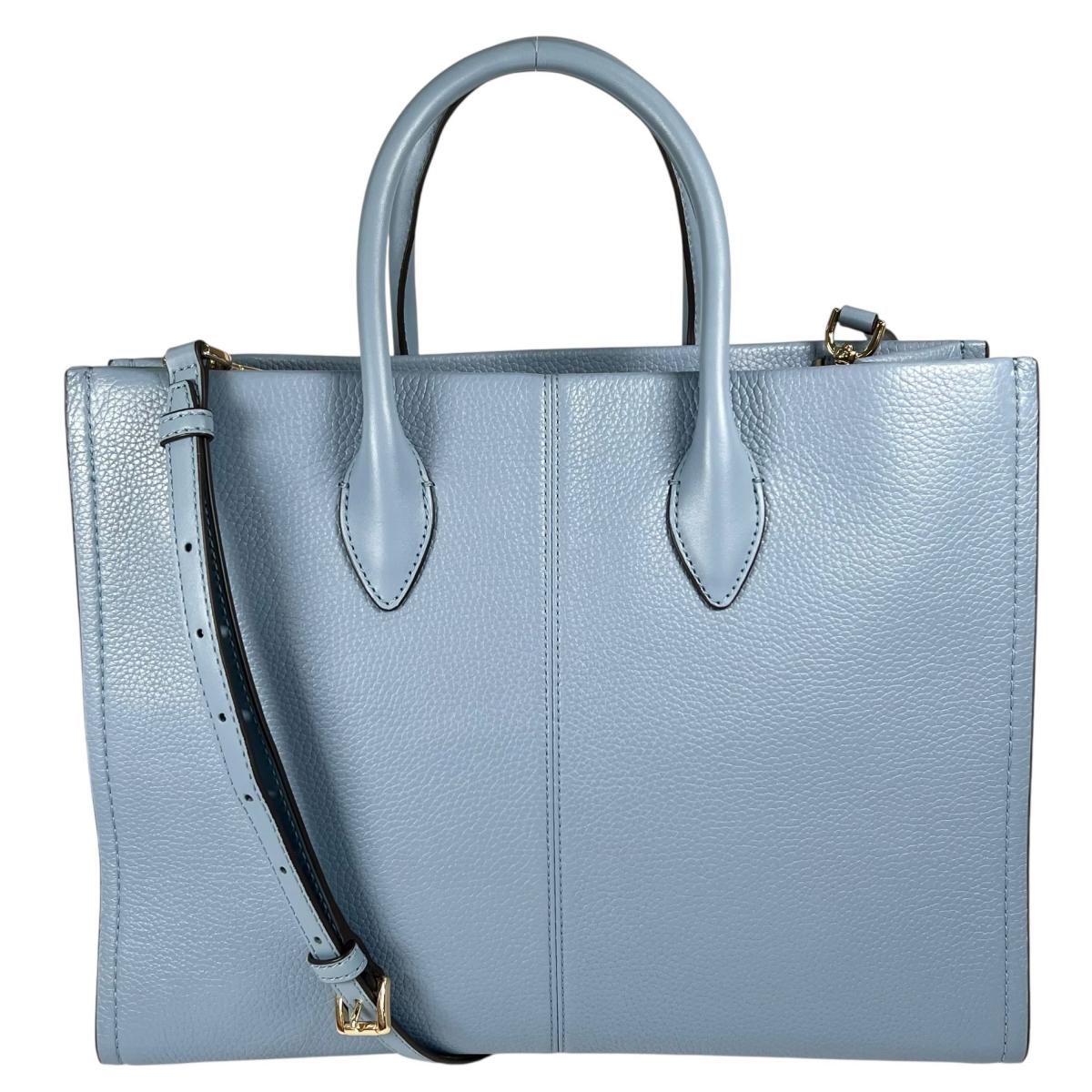 マイケルコース Michael Kors ハンドバッグ
 2WAYバッグ ショルダーバッグ 牛革 35S2G7ZT7L ライトブルー 【中古】