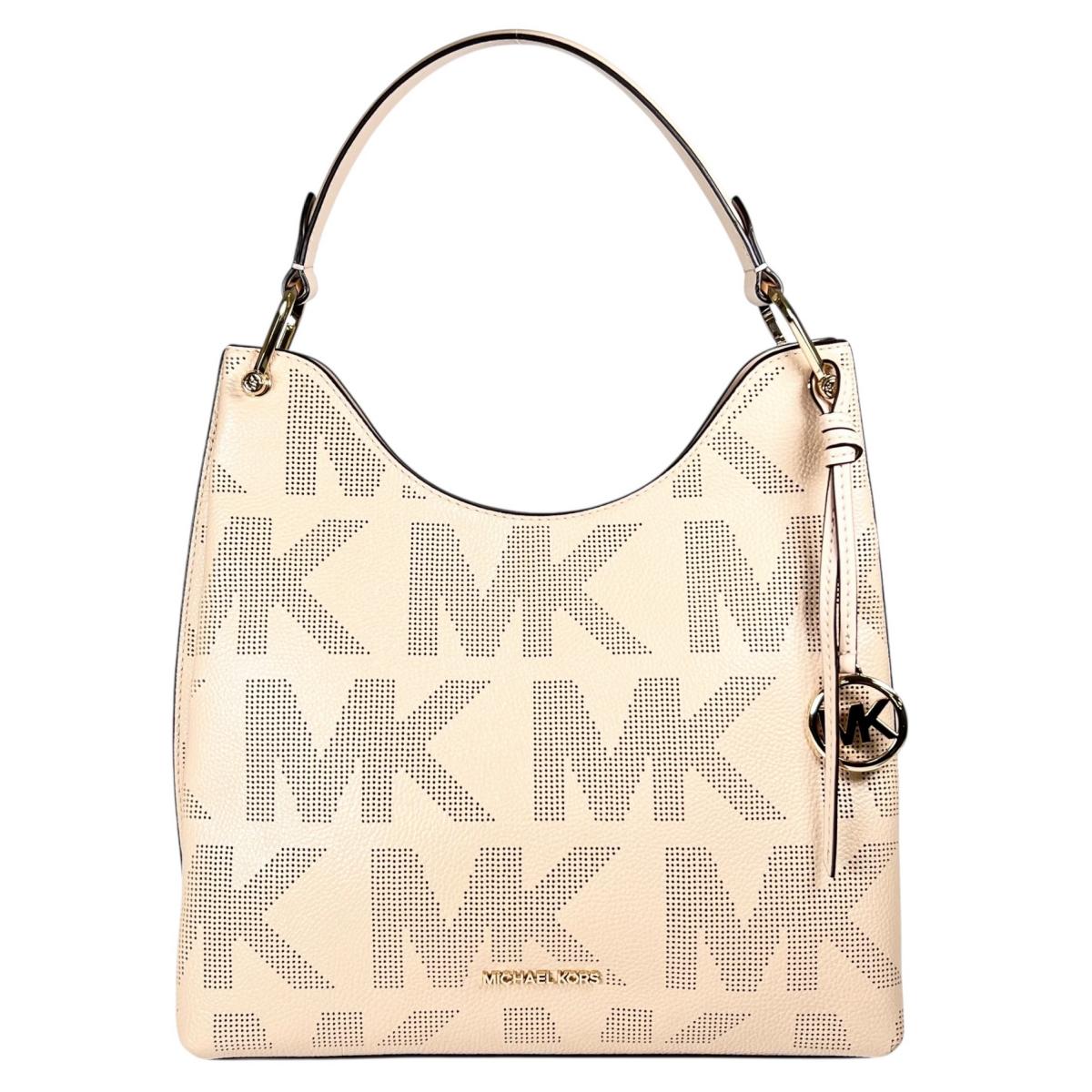 マイケルコース Michael Kors トートバッグ
 トートバッグ 大容量 Joan Slouchy レザー 35T1GV9L3L ベージュ 【SS】
 【中古】
