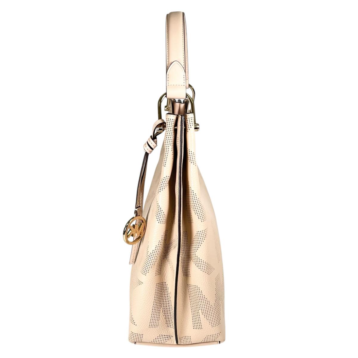 マイケルコース Michael Kors トートバッグ
 トートバッグ 大容量 Joan Slouchy レザー 35T1GV9L3L ベージュ 【SS】
 【中古】