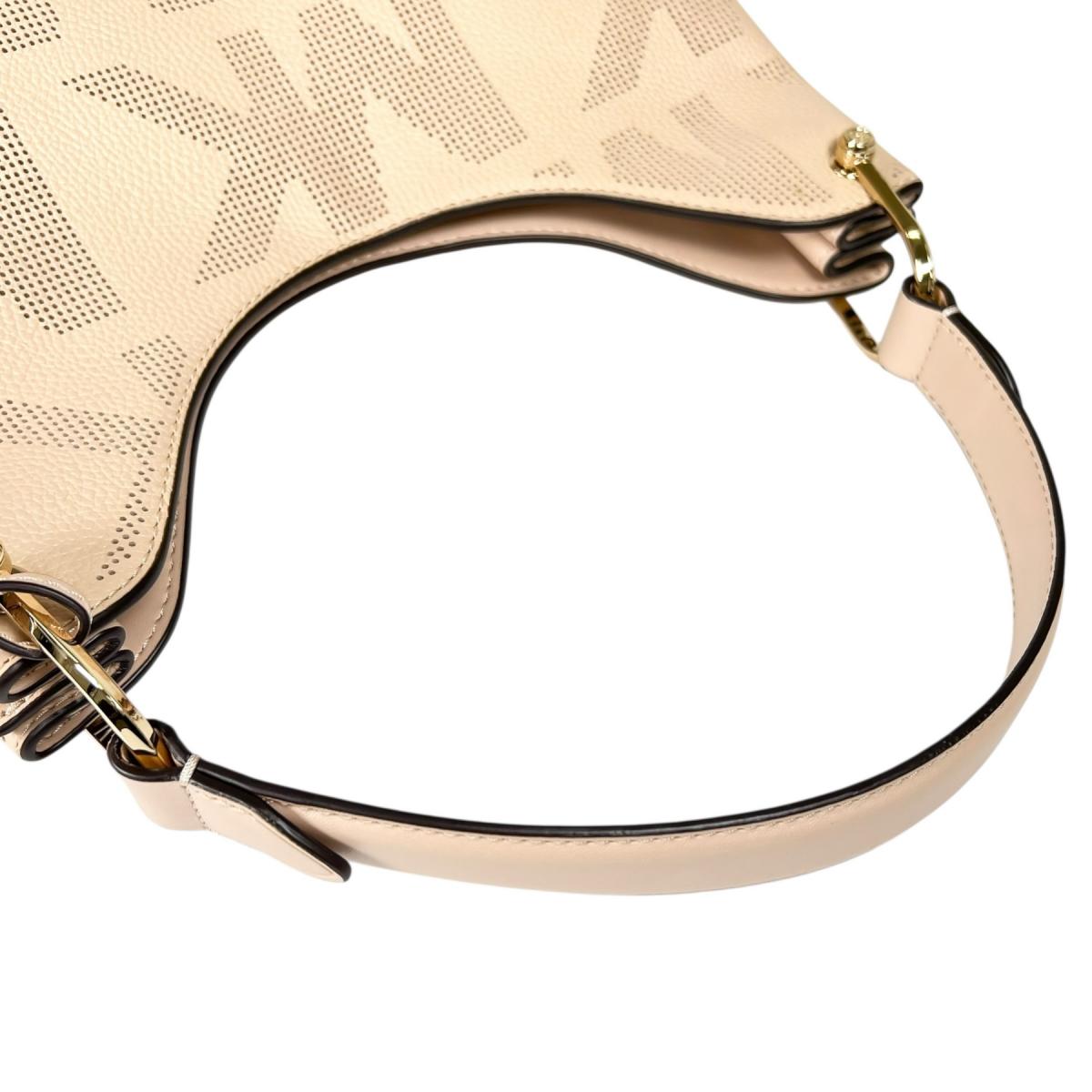 マイケルコース Michael Kors トートバッグ
 トートバッグ 大容量 Joan Slouchy レザー 35T1GV9L3L ベージュ 【SS】
 【中古】