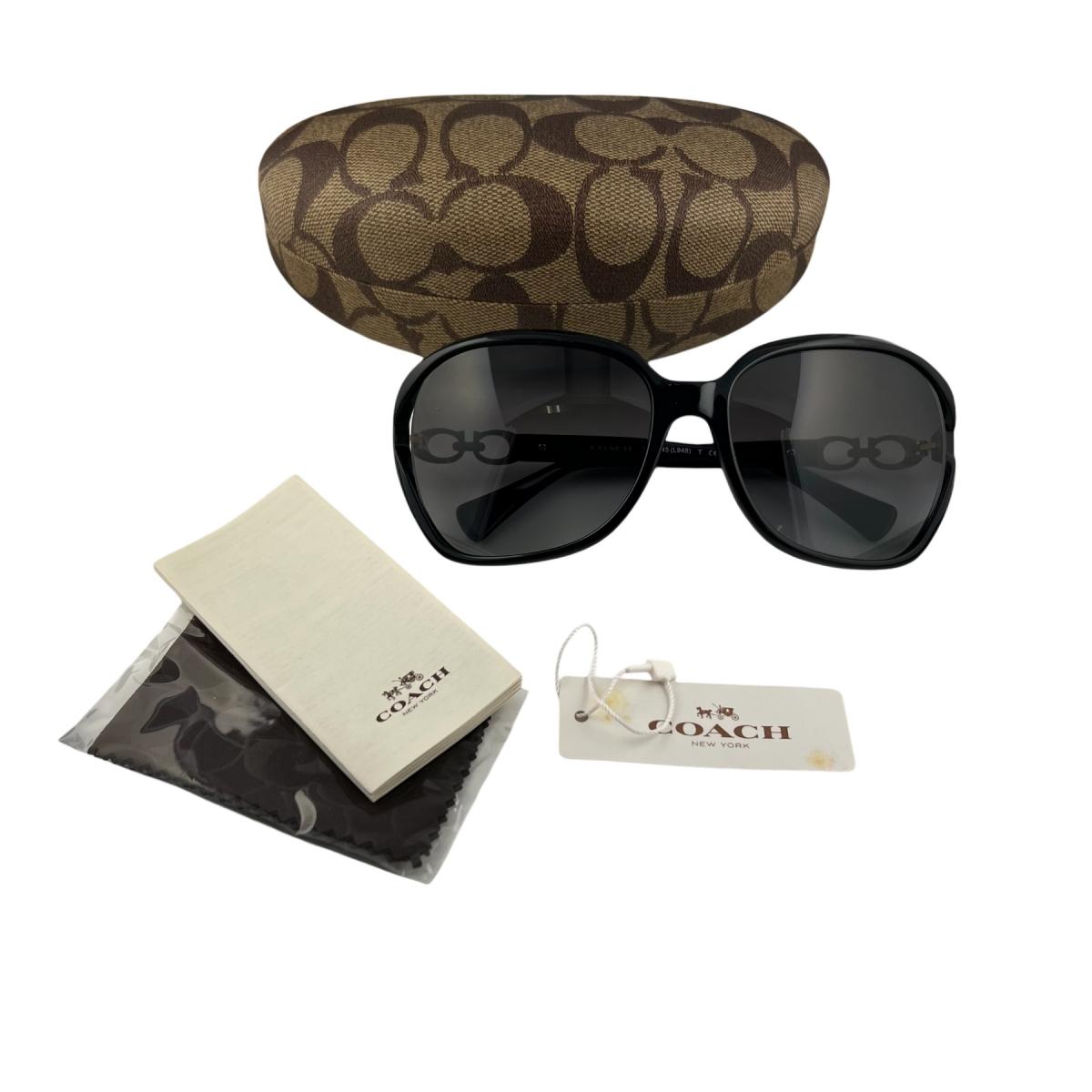 コーチ COACH サングラス
 サングラス グラデーションレンズ HC8145 プラスチック ブラック 【SS】
 【中古】