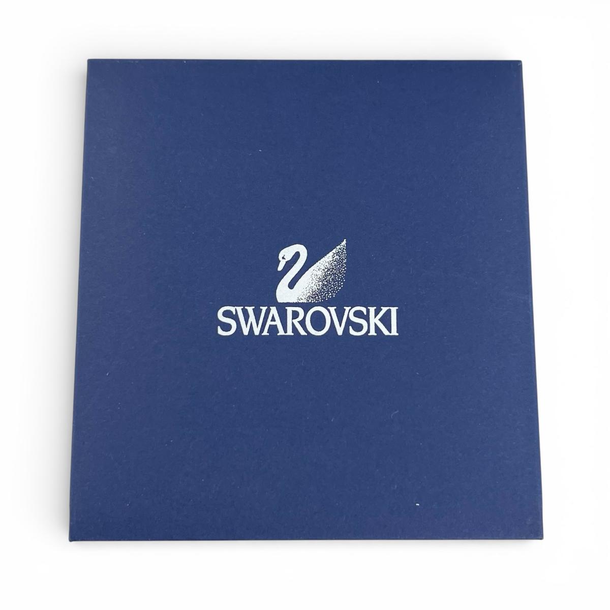 スワロフスキー SWAROVSKI ブローチ
 クリスタル バタフライ メタル クリスタル ピンクゴールド×シルバー 【SS】
 【中古】