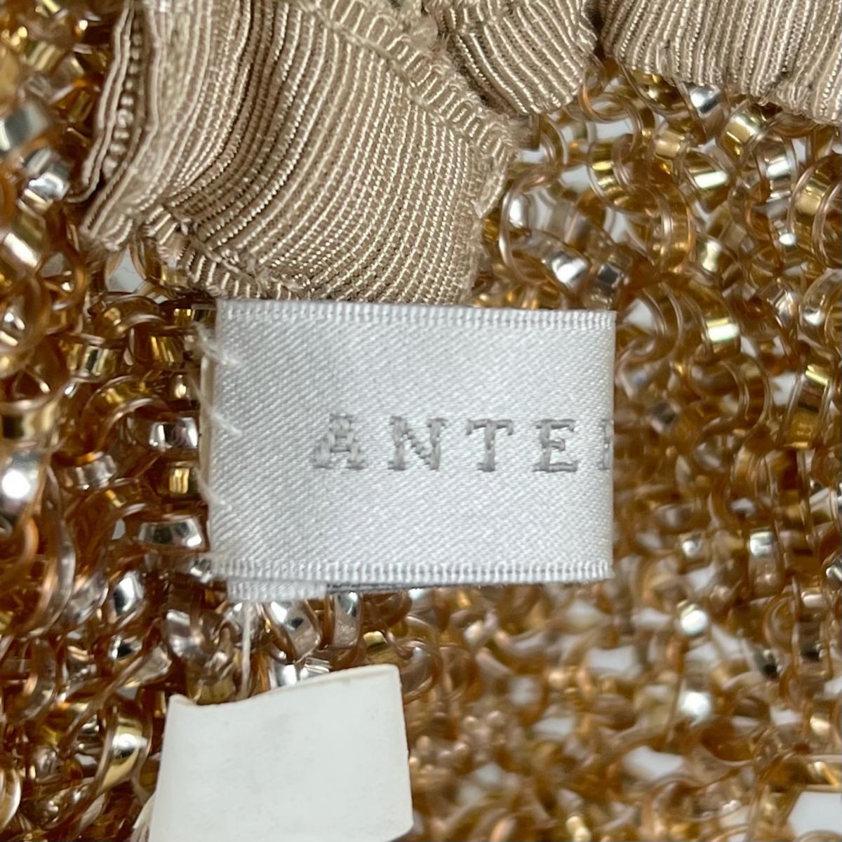 アンテプリマ ANTEPRIMA ポーチ
 ワイヤー 化粧ポーチ ワイヤー シャンパンゴールド 【SS】
 【中古】