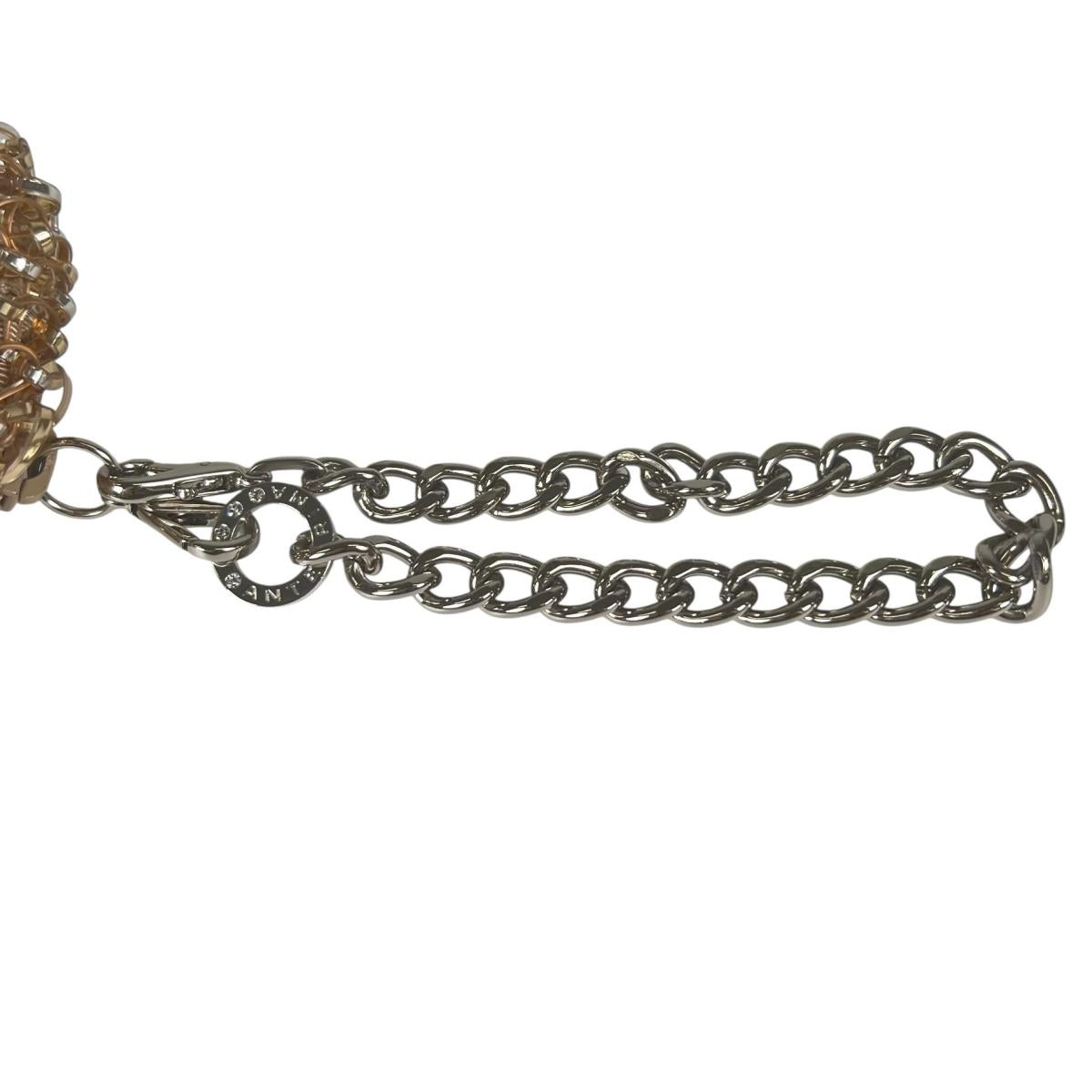 アンテプリマ ANTEPRIMA ポーチ
 ワイヤー 化粧ポーチ ワイヤー シャンパンゴールド 【SS】
 【中古】