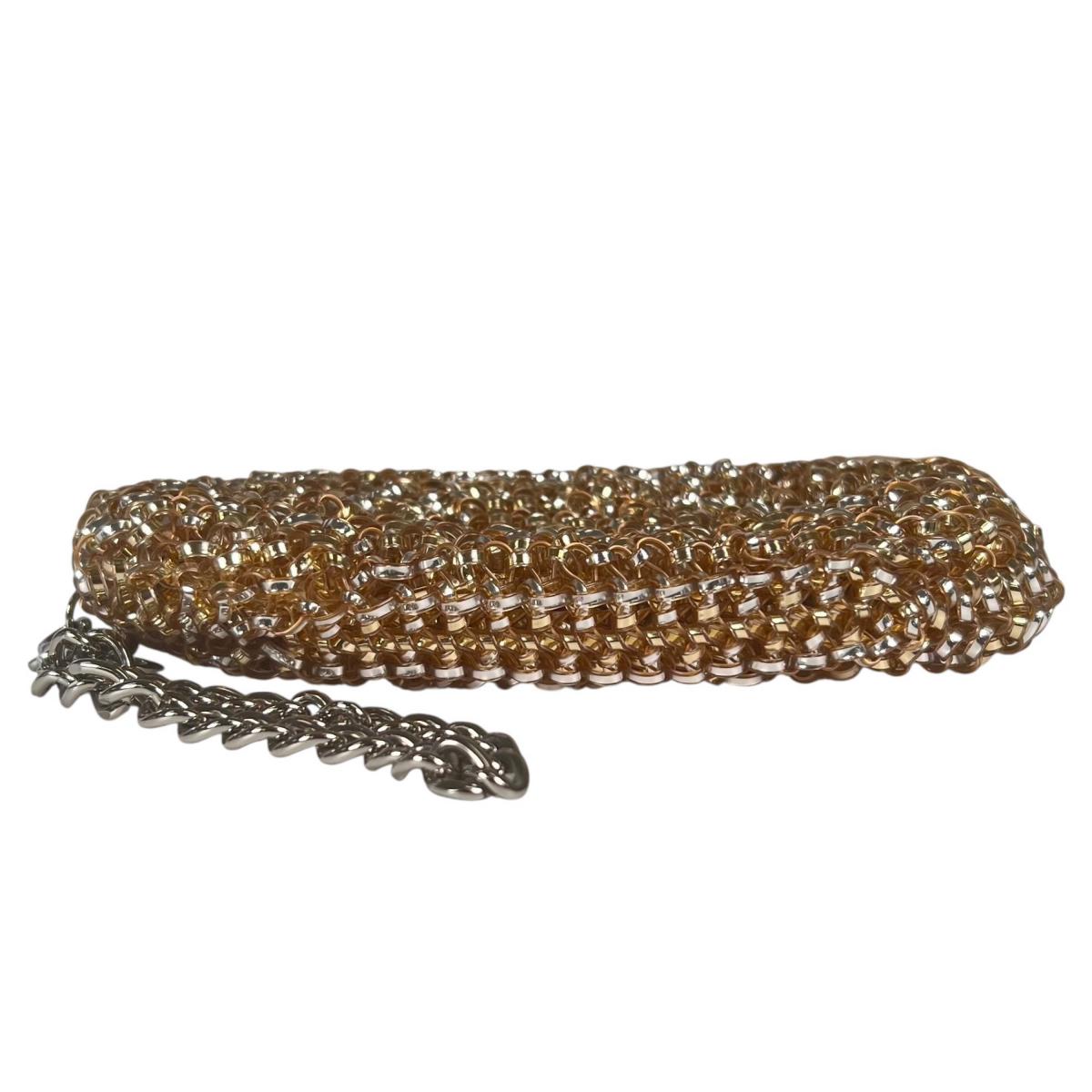 アンテプリマ ANTEPRIMA ポーチ
 ワイヤー 化粧ポーチ ワイヤー シャンパンゴールド 【SS】
 【中古】