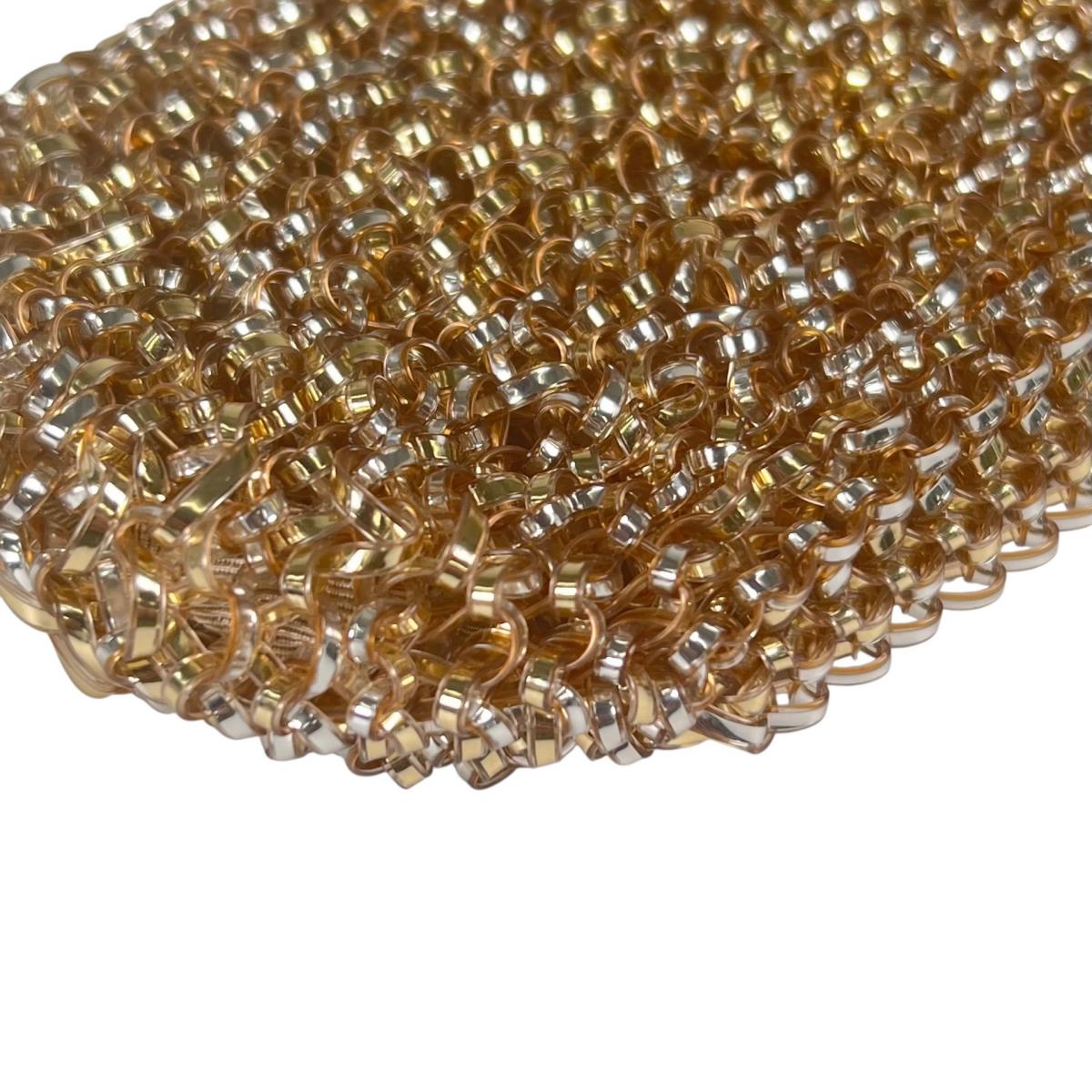 アンテプリマ ANTEPRIMA ポーチ
 ワイヤー 化粧ポーチ ワイヤー シャンパンゴールド 【SS】
 【中古】