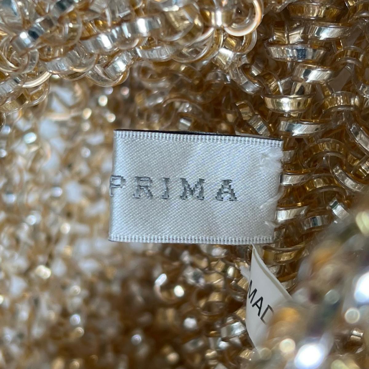 アンテプリマ ANTEPRIMA ハンドバッグ
 ワイヤーバッグ パーティー ワイヤー シャンパンゴールド 【SS】
 【中古】