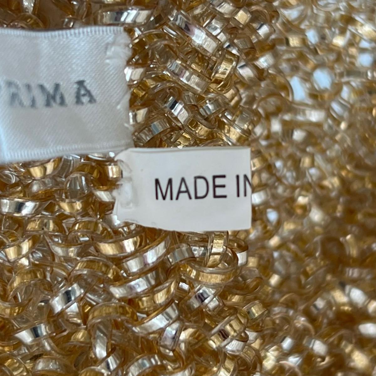 アンテプリマ ANTEPRIMA ハンドバッグ
 ワイヤーバッグ パーティー ワイヤー シャンパンゴールド 【SS】
 【中古】