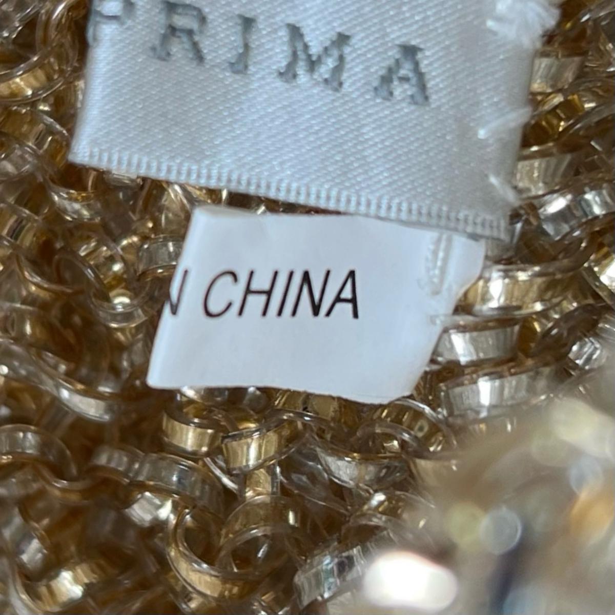 アンテプリマ ANTEPRIMA ハンドバッグ
 ワイヤーバッグ パーティー ワイヤー シャンパンゴールド 【SS】
 【中古】