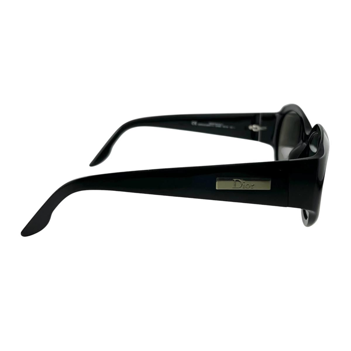 クリスチャンディオール Christian Dior サングラス
 オーバル 56□16 125 8S1BM プラスチック 8S1BM ブラック 【SS】
 【中古】