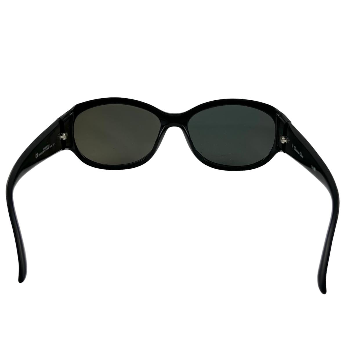 クリスチャンディオール Christian Dior サングラス
 オーバル 56□16 125 8S1BM プラスチック 8S1BM ブラック 【SS】
 【中古】