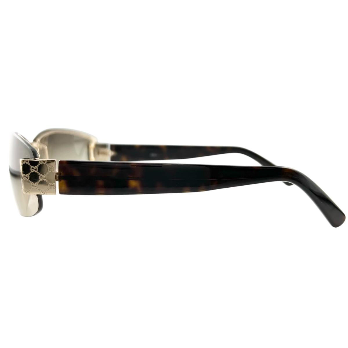グッチ GUCCI サングラス
 スクエア 60□16 125 NQ3IS プラスチック GG1799/S ブラウン 【SS】
 【中古】