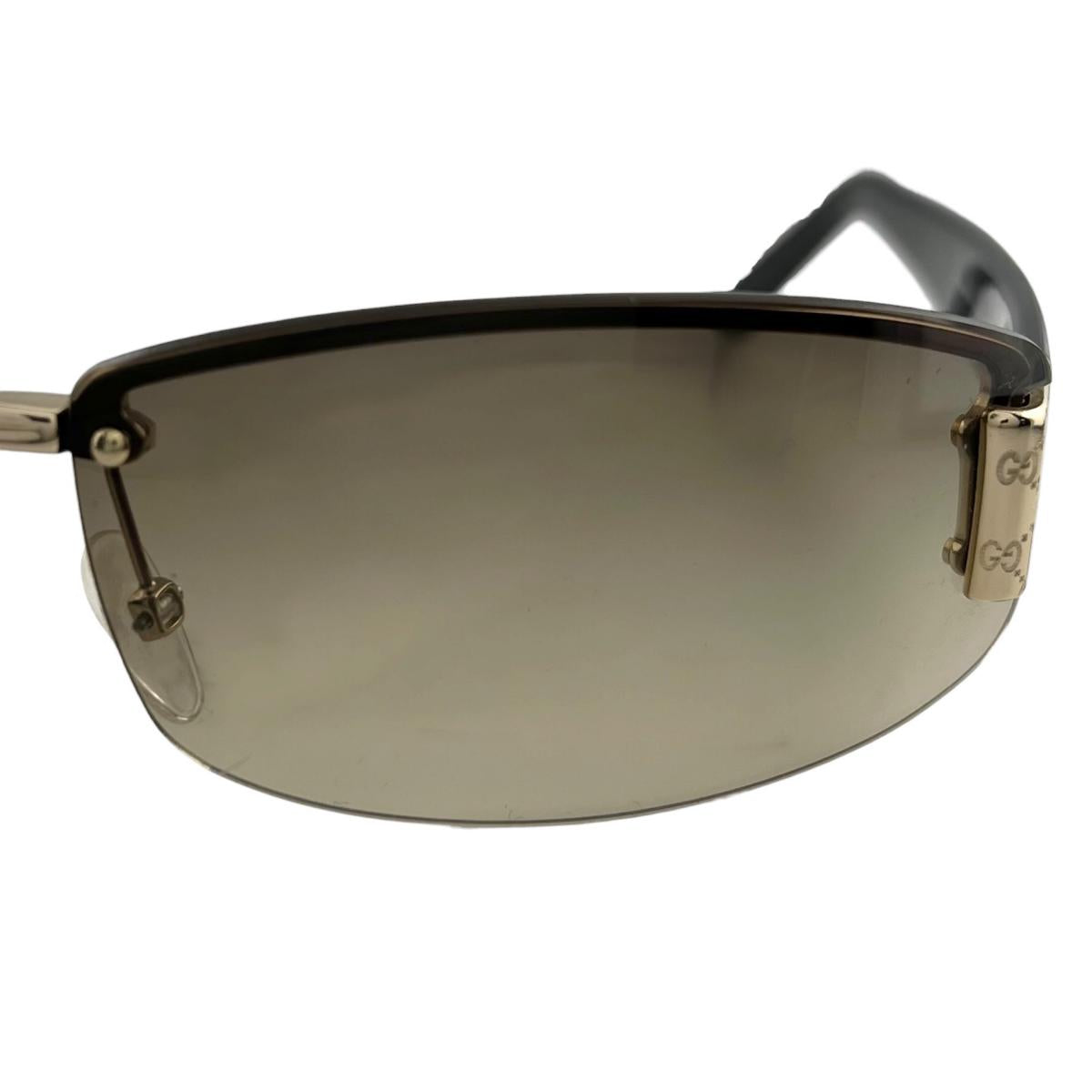 グッチ GUCCI サングラス
 スクエア 60□16 125 NQ3IS プラスチック GG1799/S ブラウン 【SS】
 【中古】