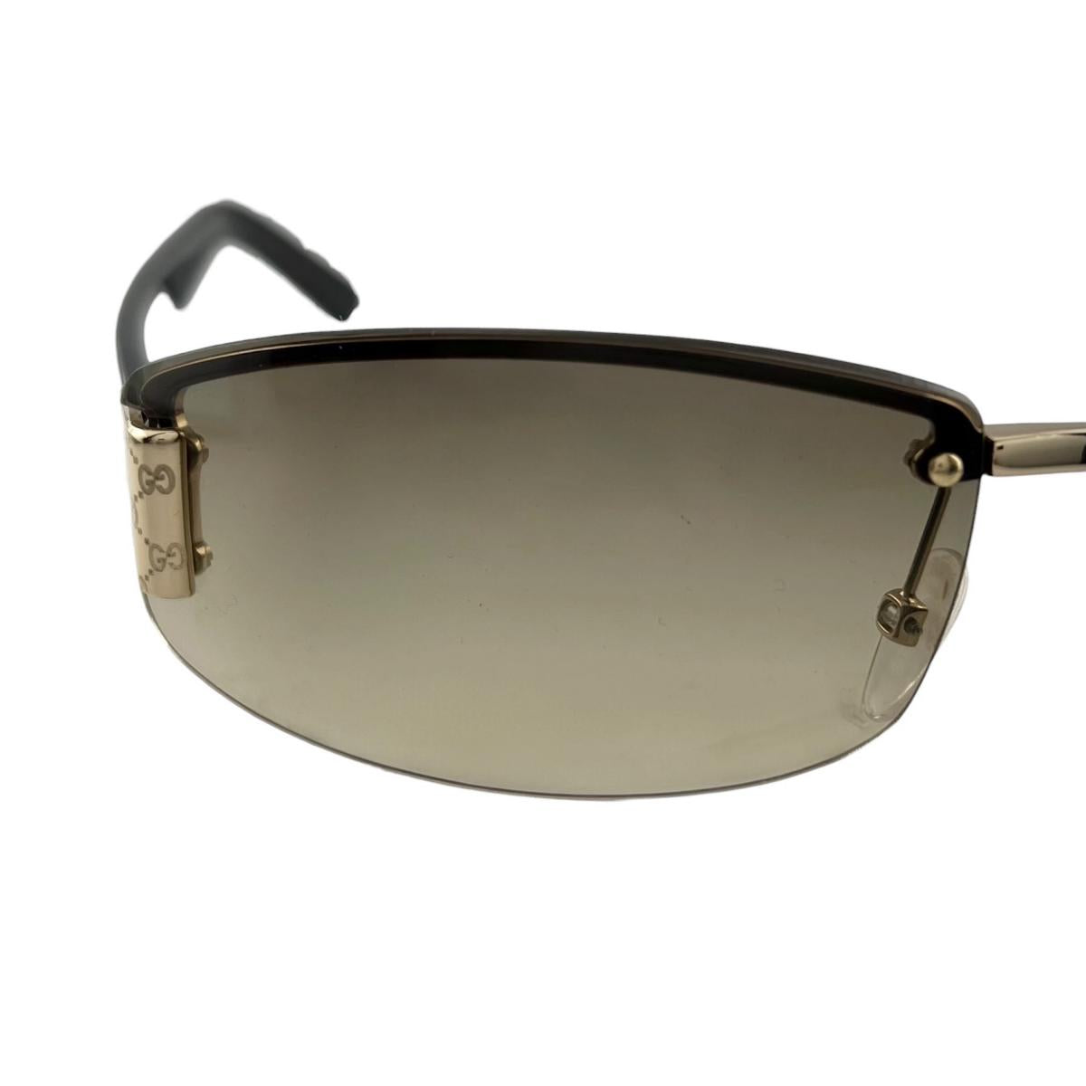 グッチ GUCCI サングラス
 スクエア 60□16 125 NQ3IS プラスチック GG1799/S ブラウン 【SS】
 【中古】