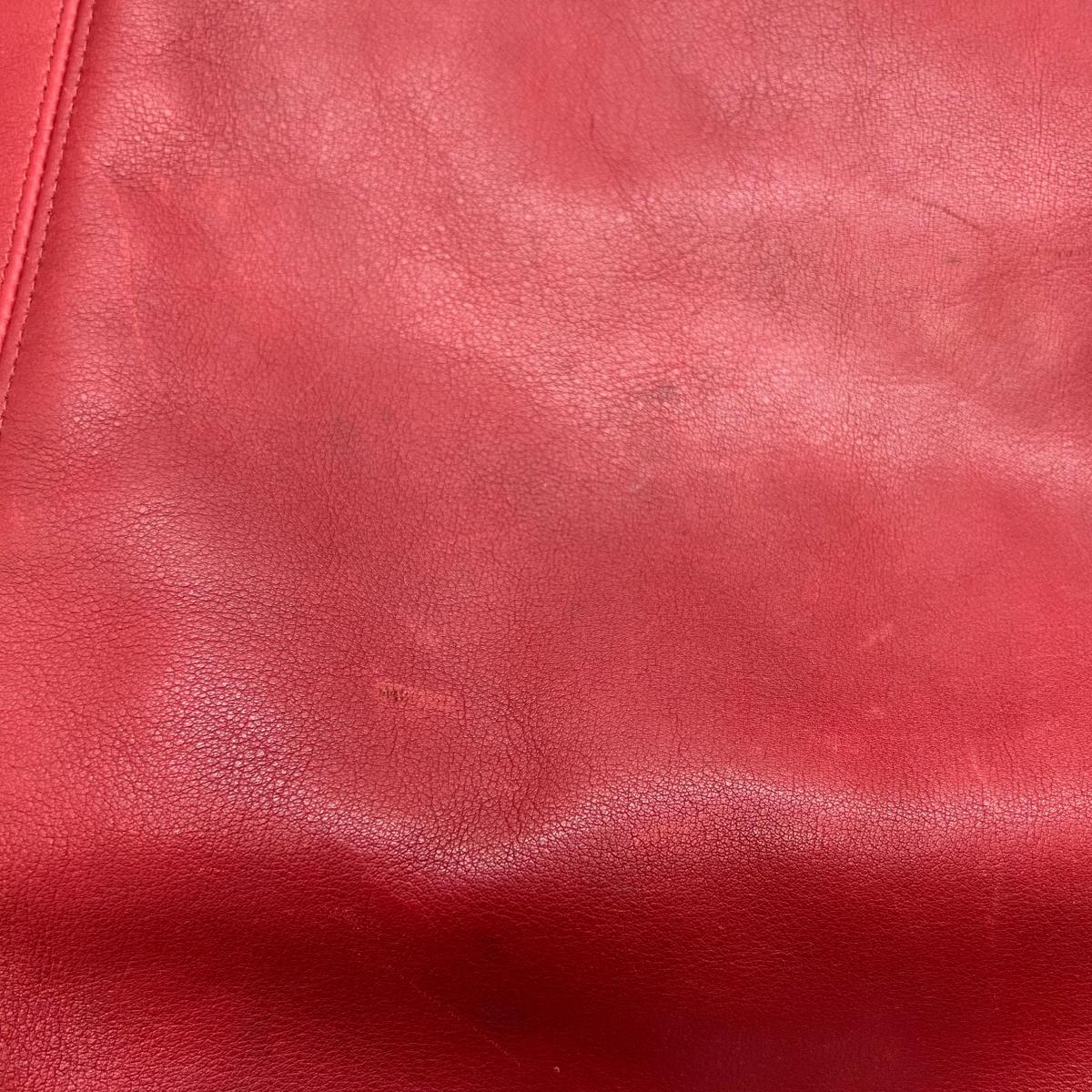 コーチ COACH ハンドバッグ
 トートバッグ オールドコーチ ラウンド型　 レザー 4182 レッド 【SS】
 【中古】