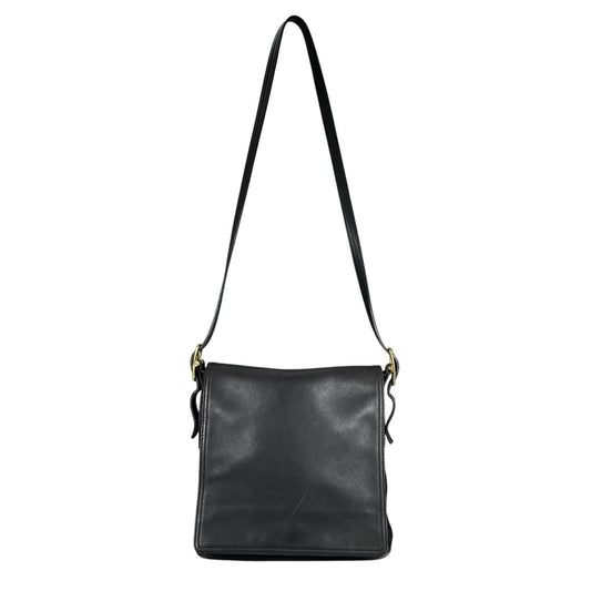 コーチ COACH ショルダーバッグ
 カーフ オールドコーチ ヴィンテージ レザー 9828 ブラック 【SS】
 【中古】