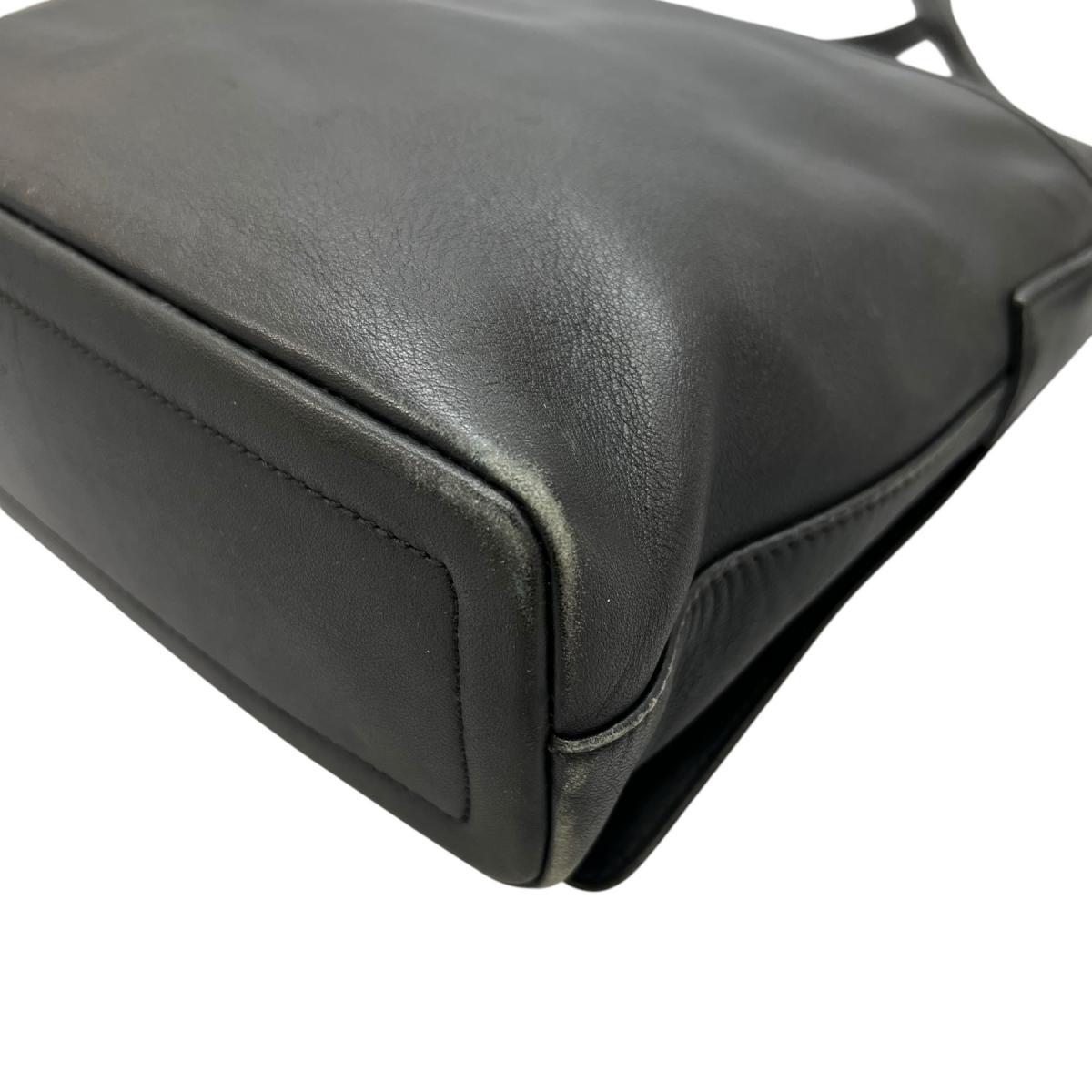 コーチ COACH ショルダーバッグ
 カーフ オールドコーチ ヴィンテージ レザー 9828 ブラック 【SS】
 【中古】